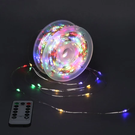 Cветодиодная гирлянда Sneha Роса 5V разноцветный настраиваемый контроллером A-930 MIX