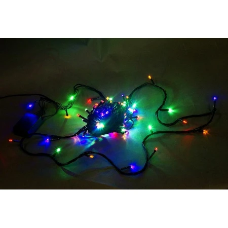 Cветодиодная гирлянда Sneha нить 230V разноцветный постоянный A-019A LED MIX
