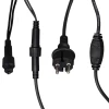 Cветодиодная гирлянда Sneha бахрома 230V белый мерцающий A-057A WT/W FLASH Cветодиодная гирлянда Sneha бахрома 230V белый мерцающий A-057A WT/W FLASH