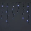 Cветодиодная гирлянда Sneha бахрома 230V белый мерцающий A-057A WT/W FLASH Cветодиодная гирлянда Sneha бахрома 230V белый мерцающий A-057A WT/W FLASH