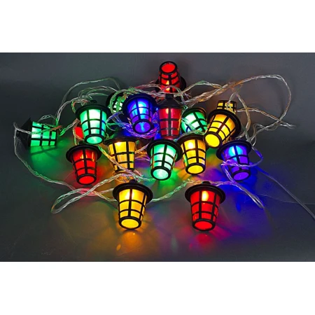 Cветодиодная гирлянда Sneha Фонарик 230V разноцветный статичный A-209