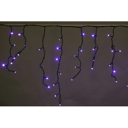 Cветодиодная гирлянда Sneha бахрома 230V синий/белый мерцающий A-056AR BL/WT FLASH