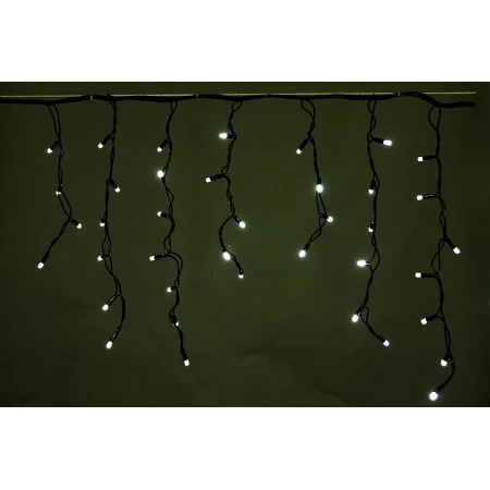 Cветодиодная гирлянда Sneha бахрома 230V белый 8 режимов A-020 LED WT