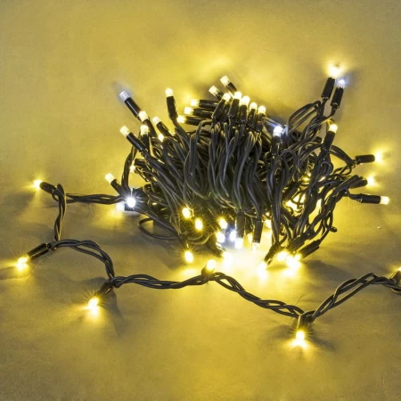 Cветодиодная гирлянда Sneha нить 230V теплый белый A-970 WW/W FLASH