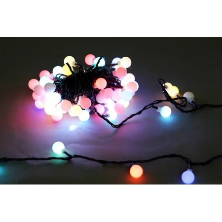 Cветодиодная гирлянда Sneha Шарик 230V разноцветный хамелеон A-002A LED RGB