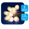 Светодиодная гирлянда Uniel шишки 220V белый ULD-S0280-020/DTA Warm White IP20 PINE CONES 09582 Светодиодная гирлянда Uniel шишки 220V белый ULD-S0280-020/DTA Warm White IP20 PINE CONES 09582