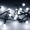 Уличная светодиодная гирлянда Ardecoled шарики 230V белый ARD-Ball-Classic-D13-10000-Black-100Led White 025571 Уличная светодиодная гирлянда Ardecoled шарики 230V белый ARD-Ball-Classic-D13-10000-Black-100Led White 025571