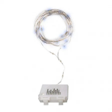 Светодиодная гирлянда ФАZA роса холодный белый DC-G03-50W