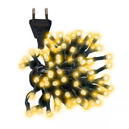 Светодиодная гирлянда ФАZA нить 230V жёлтая AC-G02-80Y