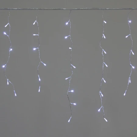 Cветодиодная гирлянда Sneha бахрома 230V белый 8 режимов A-012 LED WT