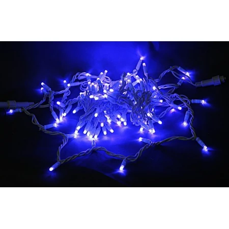 Cветодиодная гирлянда Sneha нить 230V синий статичный A-026 BL