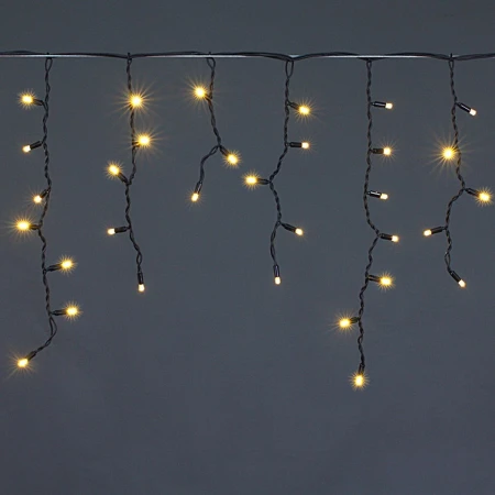 Cветодиодная гирлянда Sneha бахрома 230V теплый белый статичный A-057A WW