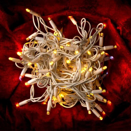 Гирлянда новогодняя уличная General GLFG-100-1000-IP65-S-W-3 100 диодов 10м