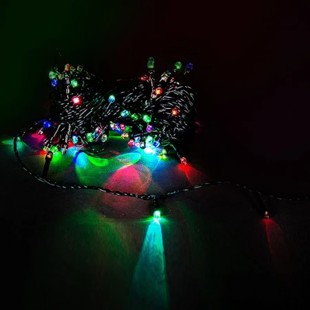 Cветодиодная гирлянда Sneha нить 230V разноцветный хамелеон A-019A LED RGB