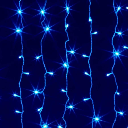 Гирлянда новогодняя "Занавес" General GLFG-96-150-100-IP20-CR-B  96 диодов 1.5x1м с контроллером 8 режимов