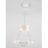 Подвесной светодиодный светильник «Колокольчик» Uniel ULD-H1620-010/STA/3AAA Warm White IP20 Bell UL-00007253 Подвесной светодиодный светильник «Колокольчик» Uniel ULD-H1620-010/STA/3AAA Warm White IP20 Bell UL-00007253