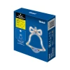 Подвесной светодиодный светильник «Колокольчик» Uniel ULD-H1620-010/STA/3AAA Warm White IP20 Bell UL-00007253 Подвесной светодиодный светильник «Колокольчик» Uniel ULD-H1620-010/STA/3AAA Warm White IP20 Bell UL-00007253