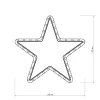 Светодиодная фигура Ardecoled Звездочка ARD-Star-M1-295X275-36Led Warm 025312 Светодиодная фигура Ardecoled Звездочка ARD-Star-M1-295X275-36Led Warm 025312