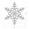 Светодиодная фигура Ardecoled Снежинка ARD-Snowflake-M3-920X920-432Led White 025306 Светодиодная фигура Ardecoled Снежинка ARD-Snowflake-M3-920X920-432Led White 025306
