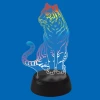 Светодиодная фигура Uniel ULI-M507 RGB/3AA Tiger/Black UL-00008402 Светодиодная фигура Uniel ULI-M507 RGB/3AA Tiger/Black UL-00008402