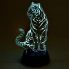 Светодиодная фигура Uniel ULI-M507 RGB/3AA Tiger/Black UL-00008402 Светодиодная фигура Uniel ULI-M507 RGB/3AA Tiger/Black UL-00008402
