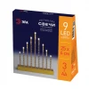 Светодиодная новогодняя фигура ЭРА ENGS-09 Свечи 9 LED Б0051935 Светодиодная новогодняя фигура ЭРА ENGS-09 Свечи 9 LED Б0051935