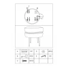 Банкетка Woodville Viko 11757 Банкетка Woodville Viko 11757