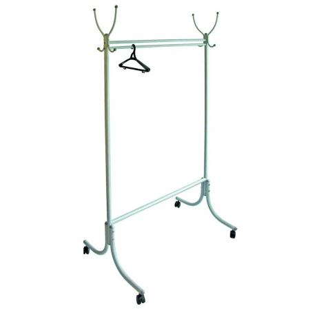 Гардеробная вешалка на колесах Мебелик М 13 005430