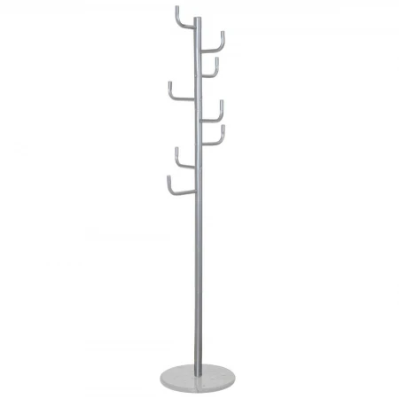 Напольная вешалка AksHome Cactus серебро, металл 50635