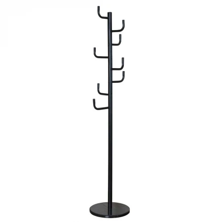 Напольная вешалка AksHome Cactus черный, металл, материал основания искусственный мрамор 50633