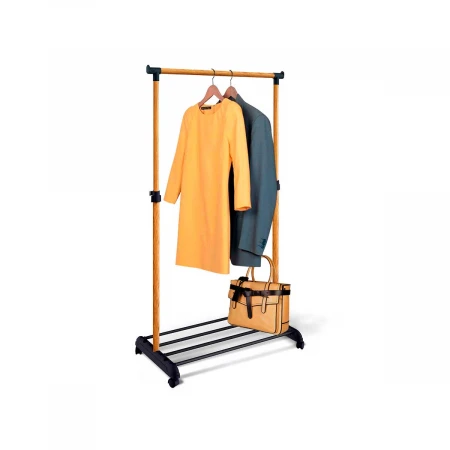 Гардеробная вешалка Sheffilton CH-4345 черный/светлый орех 3616077202