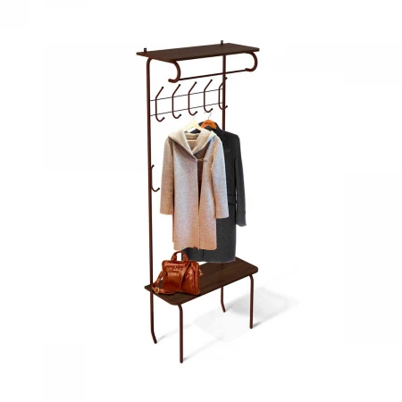 Гардеробная вешалка Sheffilton SHT-HW1 коричневый муар/венге 5470527302