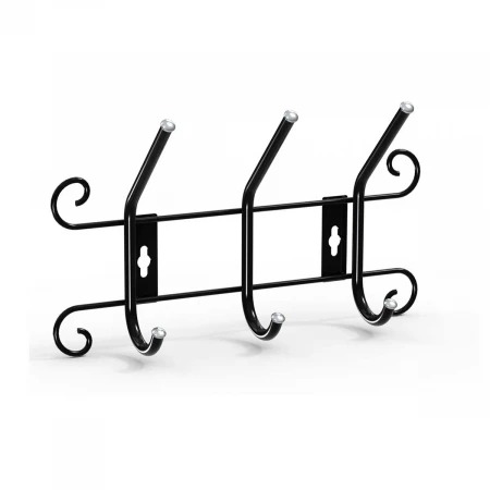 Настенная вешалка Sheffilton Грация 770 черный/серый 4351238801