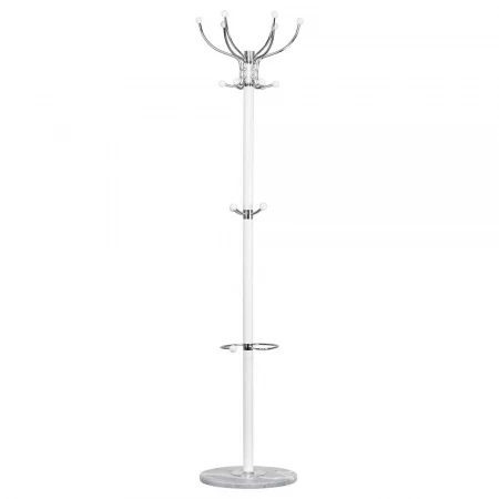 Вешалка напольная DOBRIN BONNY (белый мрамор, белый) 256-Y-LM BONNY