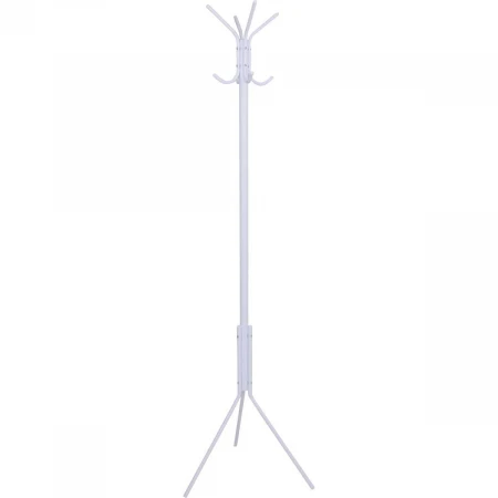 Напольная вешалка AksHome Lyra белый, металл 77655
