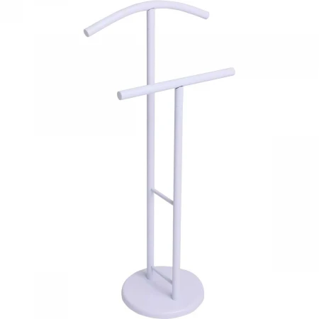 Костюмная вешалка AksHome Milo белый, металл 77621