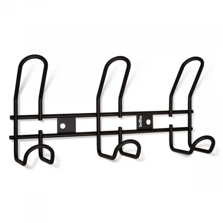 Настенная вешалка Sheffilton SHT-WH14-3 черный муар 7092683402