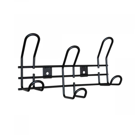 Настенная вешалка Sheffilton SHT-WH15-3 черный муар 9567831901