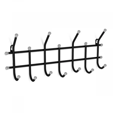 Настенная вешалка Sheffilton Стандарт черный/серый 5414097404