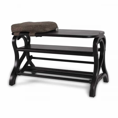 Обувница Мебелик Диана темно-коричневый 001943