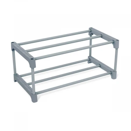 Обувница Sheffilton SHT-SR3-P серый/темно-серый 7535631501