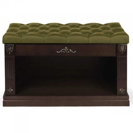 Обувница Мебелик Сильвия оливковый/венге 000752