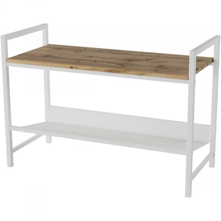 Обувница Калифорния Хигс СКП01 ЛДСП Дуб вотан/Белый 9787941302