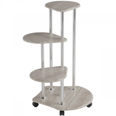 Подставка для цветов Калифорния Троечка дуб беленый 5695716601