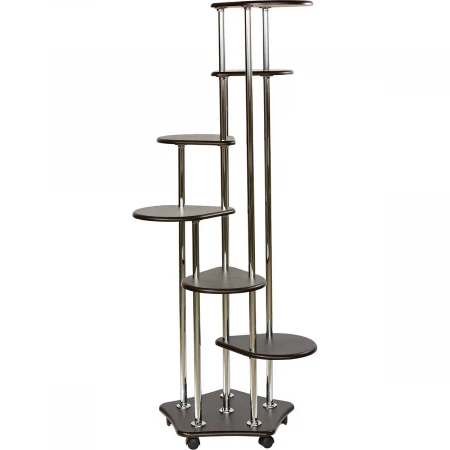 Подставка для цветов Калифорния Шестерочка венге 5508278906