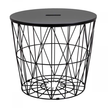 Журнальный стол AksHome Jumbo черный, мдф 66918