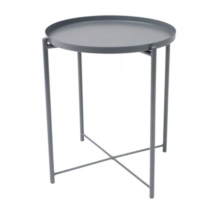 Журнальный стол AksHome Trick серый, окрашенный металл 66915