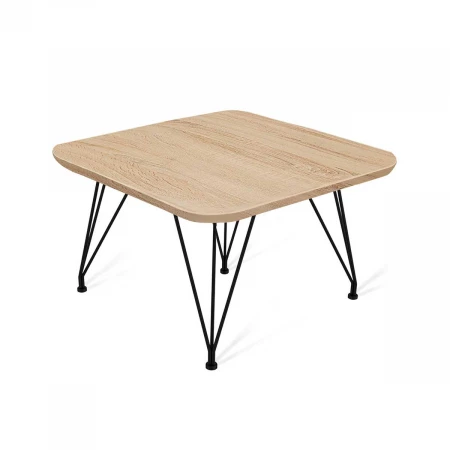 Журнальный стол Sheffilton SHT-TU29/H36/ЛДСП 60/60 дуб сонома/чёрный муар 6983824401