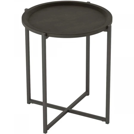 Журнальный стол Калифорния Бьерн черный лофт/черный 7038902305