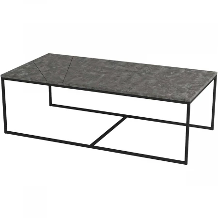 Журнальный стол Калифорния Геометрика серый бетон 2620955201